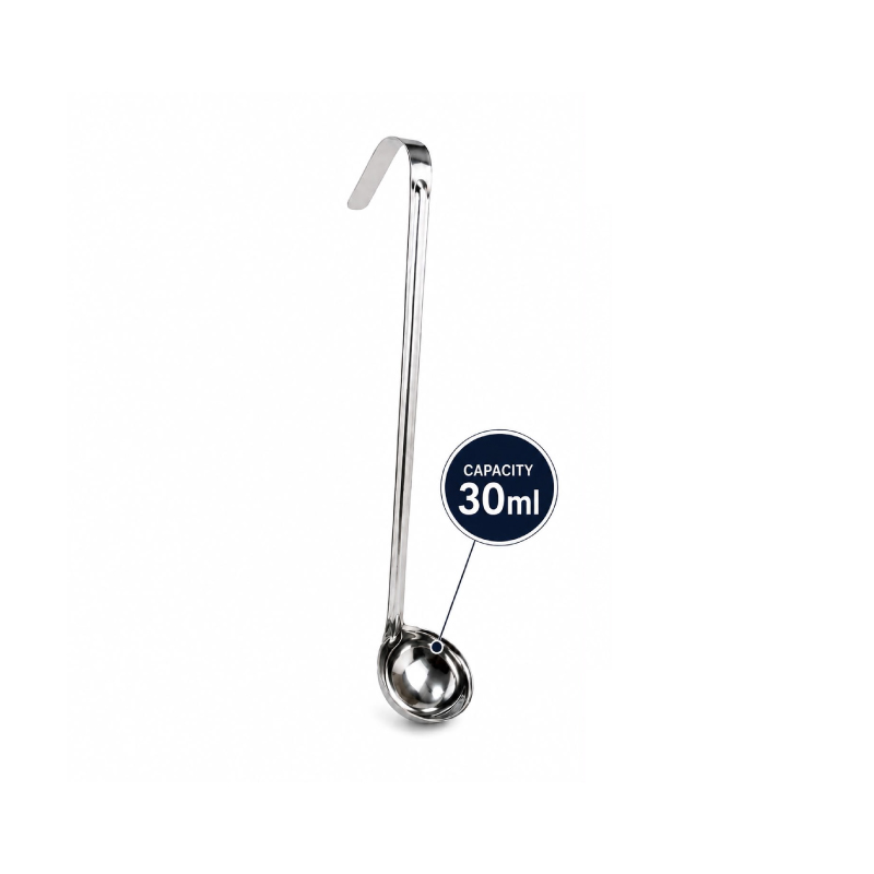 Stainless steel Solid Ladle 30ml/1oz